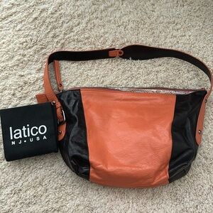New Latico soft leather shoulder bag